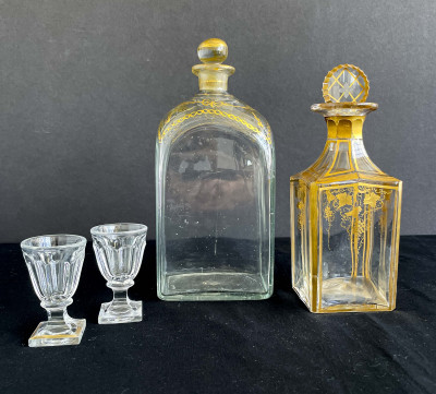 Group of Glass and Barware