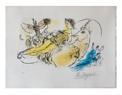 Marc Chagall  L'Accordoniste