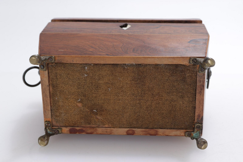 Image 8 of lot 2 English Inlaid Rosewood Boxes, 19th C.