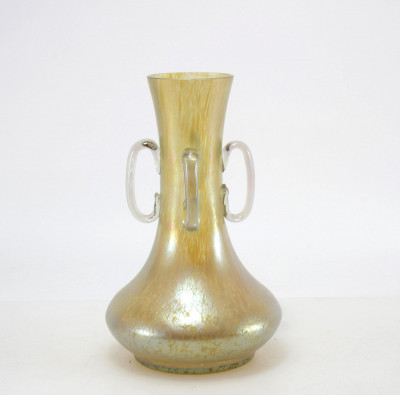 Image for Lot Loetz Style Iridescent Glass Vase