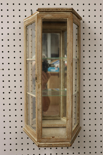Image for Lot Small Hanging Display Cabinet