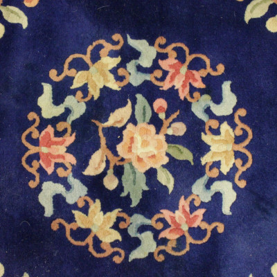 Image for Lot Chinese Blue Ground Rug