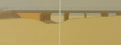 Image for Lot Saul Alan Chase "Rockaway Diptych" Serigraph
