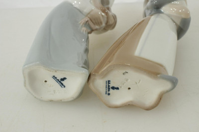 Image 5 of lot 4 Lladro Young Ladies with Animals