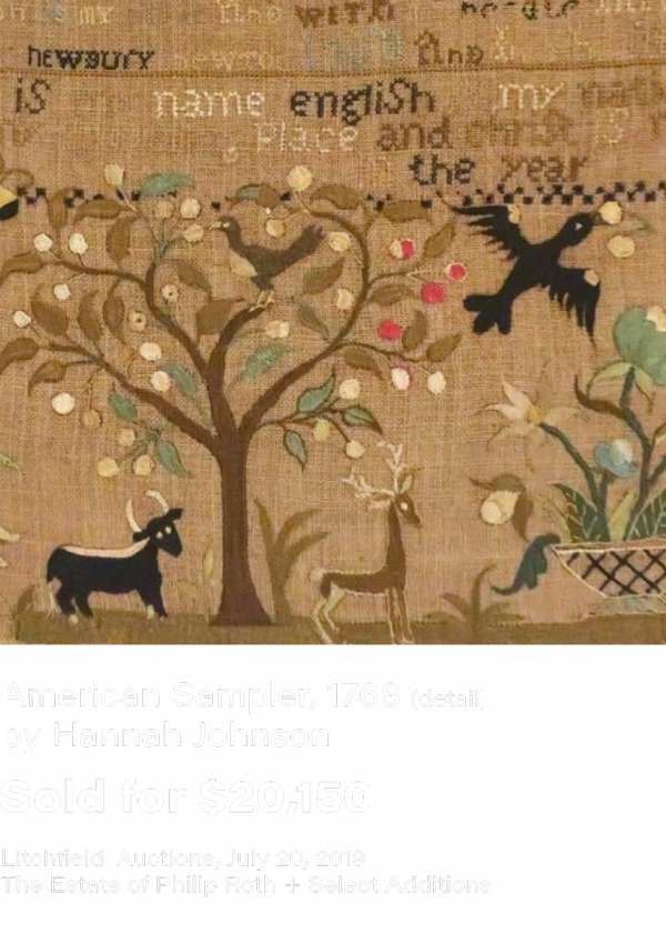 American Sample, 1768