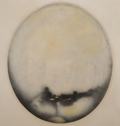 Title John Loring Abstract In A Circle O/C c 1968 / Artist