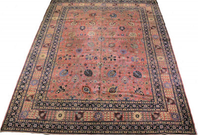 Image for Lot Antique Persian Tabriz Carpet 10-3 x 13
