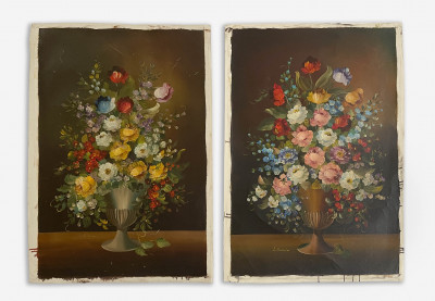 Unknown Artist - Still Life with Flowers (2)