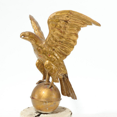 Image 10 of lot 2 Shaker Cherry Boxes & Gilt Tole Eagle