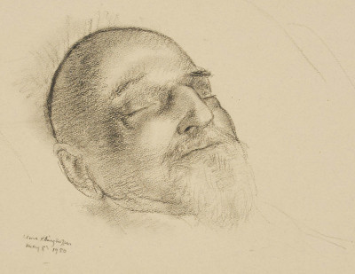 Image for Lot Clara Klinghoffer - Untitled (Sleeping man)