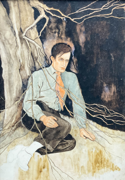 Image for Lot Gladys M. Black - Portrait of a Man