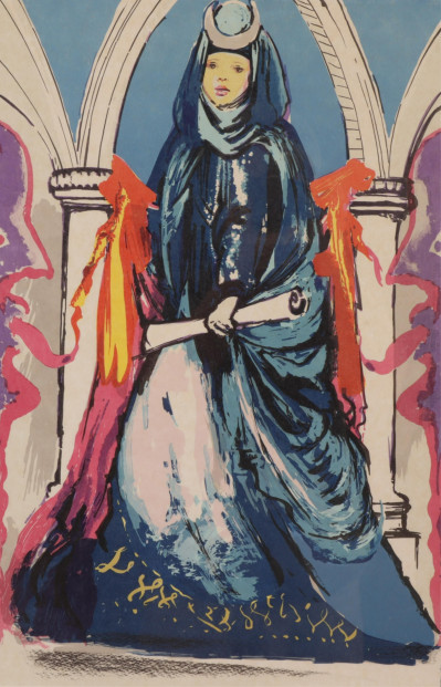 Title Salvador Dali  The High Priestess / Artist