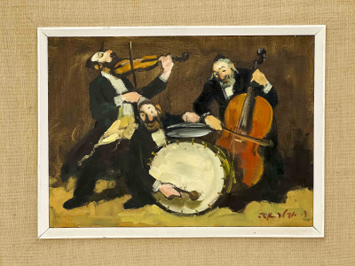 Image for Lot Adolf Adler - Untitled (Musicians)