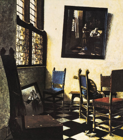 George Deem - Vermeer's Moving