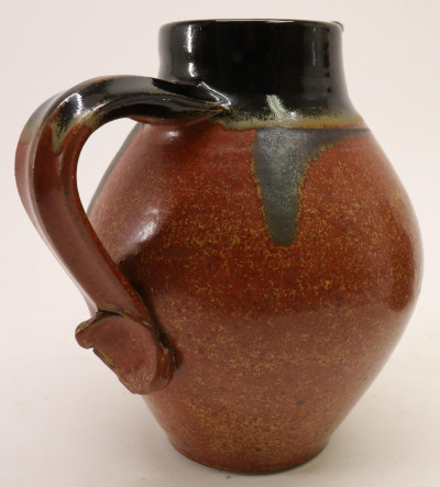 Image 6 of lot 2 Modern Stoneware Vessels; Ploen Martz