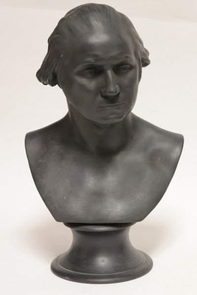 Title Wedgwood Black Basalt Bust of George Washington / Artist