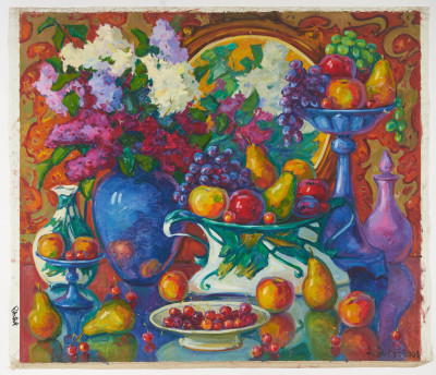 Andrei Gulyi - Tapestry Still life