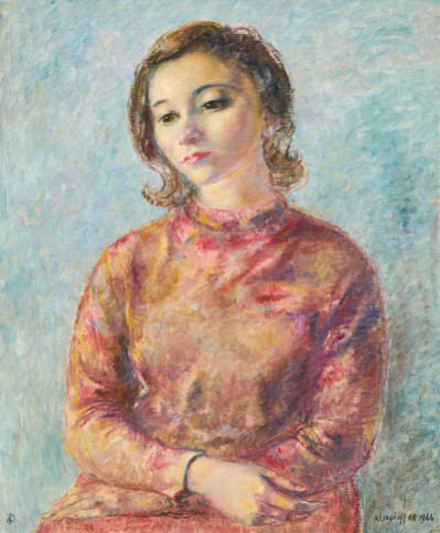 Clara Klinghoffer - Portrait of Barbara Ashe