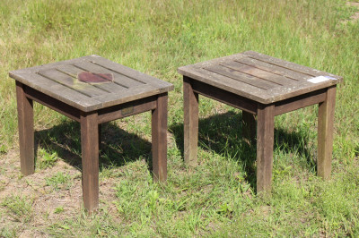 Image for Lot Pair Gloster Teak Garden Benches