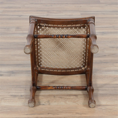 Image 5 of lot 19th C. Thebes Stool