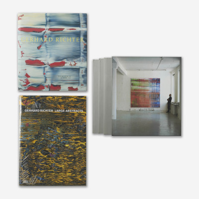 Group of Gerhard Richter books