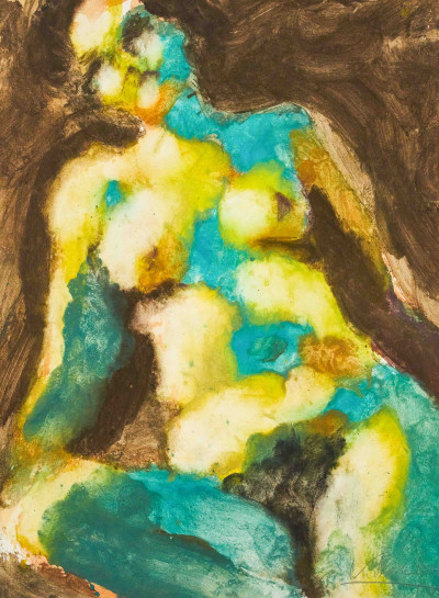 Title Karl Stark - Reclining Nude / Artist