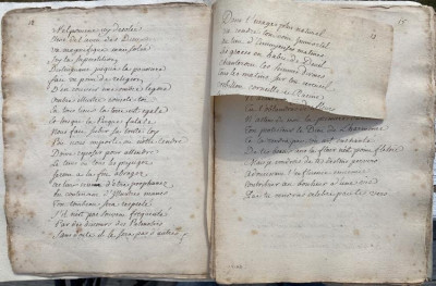 Image 6 of lot 18th-cent. manuscript 70 poems Voltaire & others