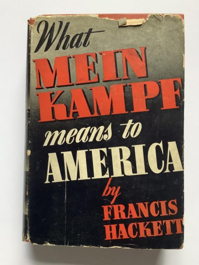Image for Lot WHAT MEIN KAMPF MEANS TO AMERICA