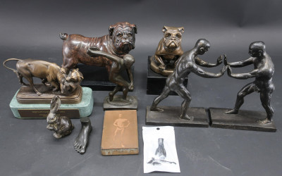 Image for Lot Group of 12 Small Sculptures