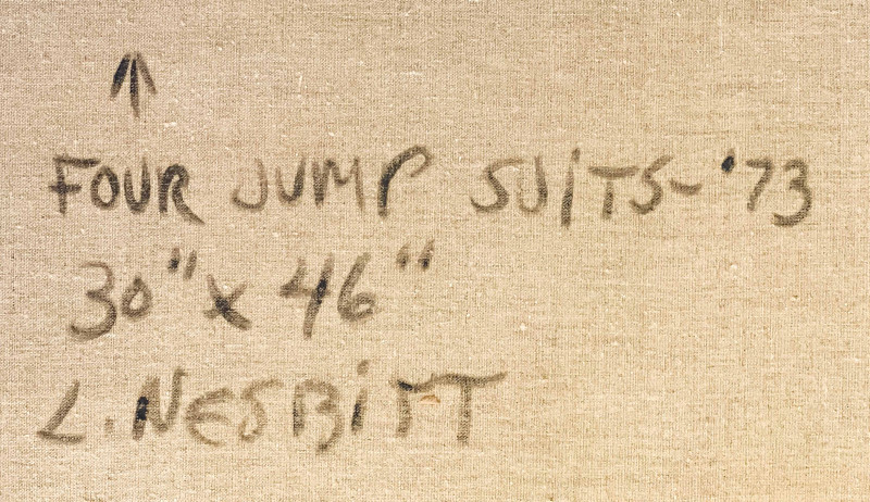 Lowell Nesbitt - Four Jump Suits