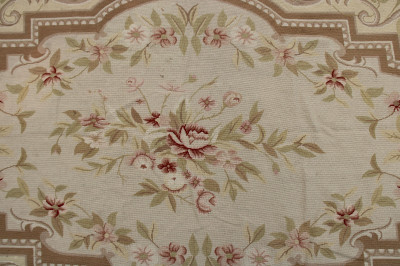 Image for Lot French Style Needlepoint Rug