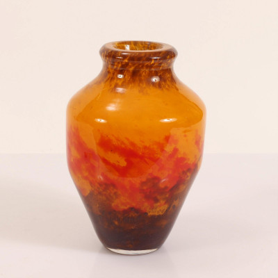 Image for Lot Muller Freres - Art Glass Vase