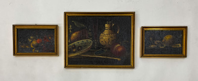 Image for Lot Group of 3 Small Still Lifes