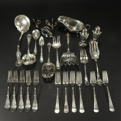 Image for Lot Collection of English & American Sterling