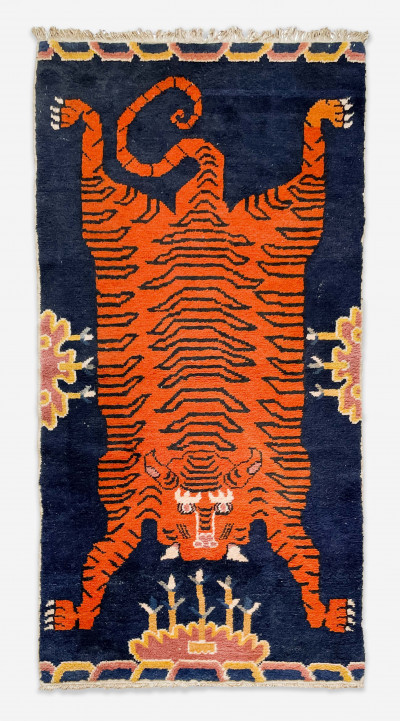 Image for Lot Tibetan Tiger Rug