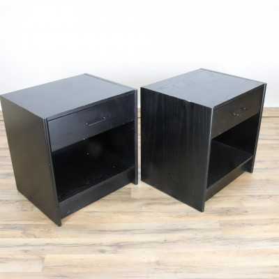 Image for Lot Pair of Modern Style End Tables