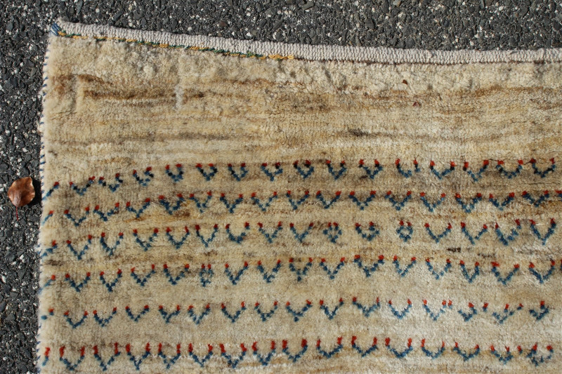 S.W. Persian Gabbeh Wool Rug 10 x 12-9