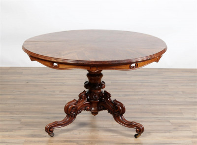 Image for Lot Victorian Rosewood Breakfast Table, c.1840