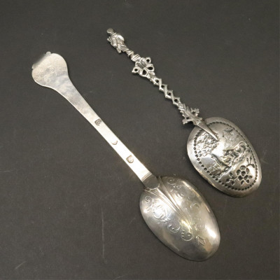 Image 4 of lot 18th C Spoon and Louis Landsberg c 1890 spoons