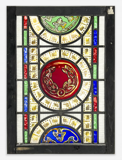 Title Stained Glass Panel / Artist