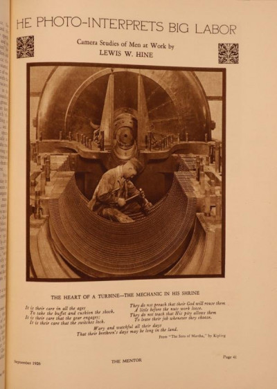 Image 10 of lot 13 periodicals featur. L.W. HINE photographs [1919-37]