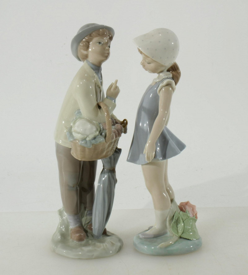 Image 6 of lot 4 Lladro Young Couples