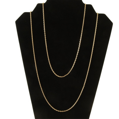 Image for Lot 14k Yellow Gold Elongated Link Chain