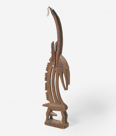 Image for Lot Bamana peoples, Mali - Chiwara (Antelope) Headdress