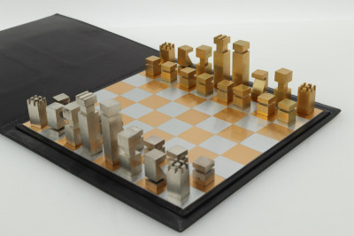 Image for Lot Rena Dumas for Hermes Chess Set, c 1985