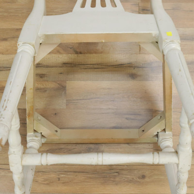 Image 6 of lot 4 Gustavian Style Balloon Back Dining Chairs