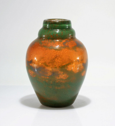 Image for Lot 0494: Muller Freres - Art Deco Glass Vase