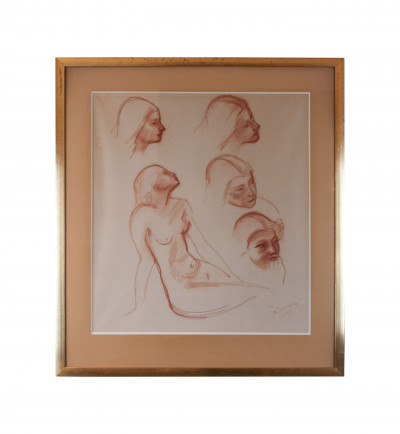 André Derain - Studies of a Figure