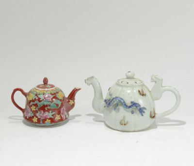 Image for Lot Two Chinese Porcelain Teapots