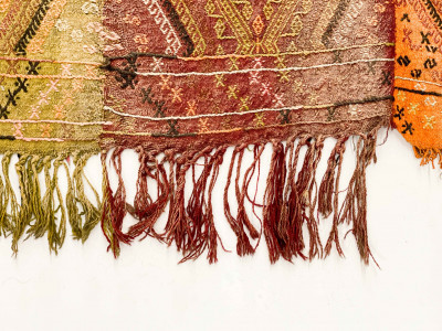Large Turkish Anatolian Kilim Wool Rug